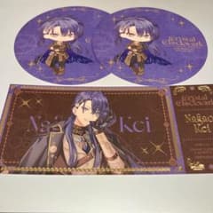 にじさんじ アニカフェ Crystal Clockwork コースター　長尾景のサムネイル