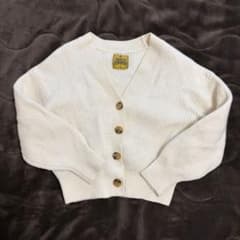 N. エヌドット　ハミルトンウール100% カーディガン　ニット　白