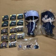 Jujutsu Kaisen plush toys, stickers, and figures - bundle sale