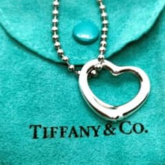 ♥美品♥ティファニー オープンハート♡エルサ・ペレッティ 社外