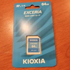 sdxcカード 64gb kioxia 開封済のサムネイル