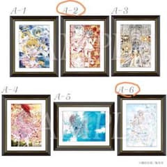 種村有菜30周年記念展 展くじ A賞額装アートプリントセット - メルカリ