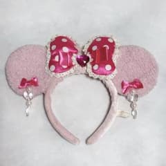 【️値下げ中！】東京ディズニーリゾート ミニーちゃん ピンク カチューシャのサムネイル