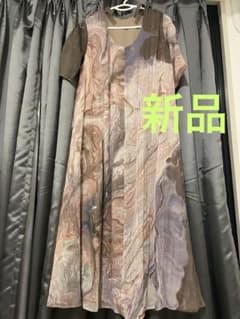 AMERI MEDI ERIN WRINKLE DRESSブラウン - メルカリ