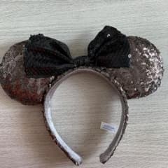 ディズニー カチューシャ ミニー スパンコール ブラックのサムネイル