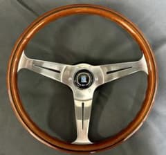 【大径FET刻印有】NARDI☆ナルディクラシックウッドポリッシュ/39Φ NARDI (大径)ナルディ クラシック ヴィンテージ ウッド39φ - メルカリ