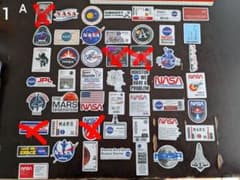 1枚300円　NASA スペース ステッカーのサムネイル