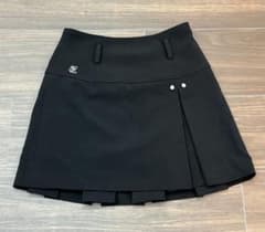 FairLiar フェアライアー ゴルフ プリーツスカート 黒 XS インナー付