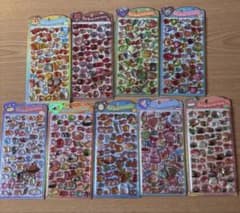 うるちゅるPOPSEAL オリジナル　新作　コンプリート8点　おすし1点のサムネイル