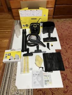 KARCHER SC JTK3 スチームクリーナー アクセサリー付き 1回使用品 