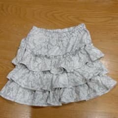 キュロット スカート ショートパンツ フリルのサムネイル