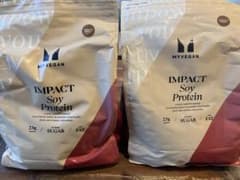 MYVEGAN IMPACT Soy Protein 2.5kg 2袋のサムネイル