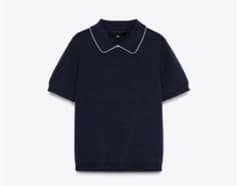 ZARA パインピングニットトップスのサムネイル