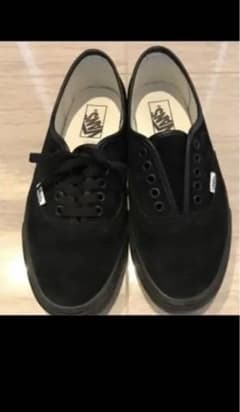 vans authentic ピッグスエード　ブラックのサムネイル