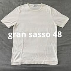 Gran Sasso ホワイト クルーネック ニット 48のサムネイル