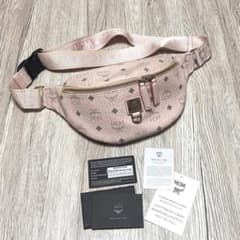 MCM ボディバッグ ウエストバッグ ピンクのサムネイル