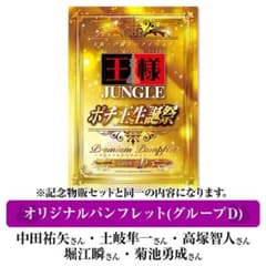 王様ジャングル ポチ王生誕祭 Dグループ パンフレットのサムネイル
