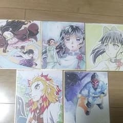 鬼滅の刃　色紙のサムネイル