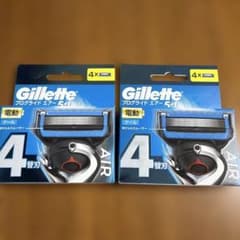 Gillette プログライド エアー 替刃 4個入 2箱セット - メルカリ