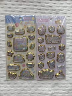 すみっコぐらし リラックマ キラッとぷくぷくエアーシール 2種のサムネイル