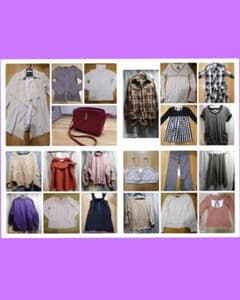 ブランド多数♪レディース冬服＆肩掛けバッグなど21点セットまとめ売り☆アウター他のサムネイル