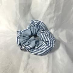 【新品未使用】バニラコ banilacoシュシュ ブルーのサムネイル