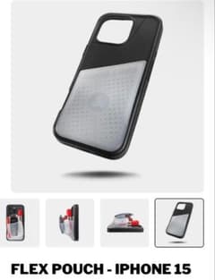 FLEX POUCH - iPhone 15 ブラックのサムネイル