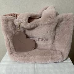 JILLbyJILLSTUART ふわもこファートート＆ハートポーチチャームのサムネイル