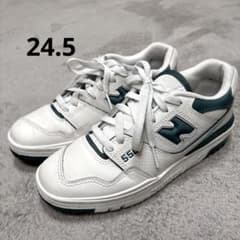 美品New Balance550ニューバランス550レディーススニーカー24.5のサムネイル