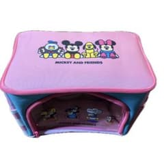 ミッキー&フレンズ　松本セイジ描きおろし　クリア収納ケース