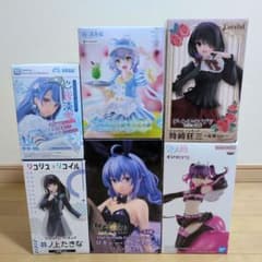 最新プライズフィギュア　美少女フィギュア　まとめ売り ㊲ 美少女フィギュア プライズ まとめ売り 6個セット - メルカリ