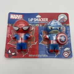 [Brand New, Unused] Marvel Lip Keychain - Spider-Man & Captain America