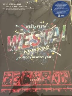 WEST. SPECIAL LIVE 2025-2026 Blu-ray 初回盤のサムネイル