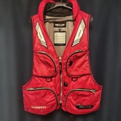 SHIMANO NEXUS フィッシングベスト LL レッド vf-152g - メルカリ