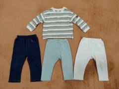 子供用 トップス パンツ 4点セット