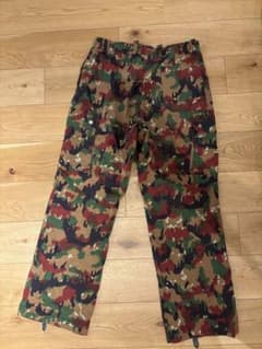 スイス軍 実物 アルペンカモ（Alpenflage）カーゴパンツ 44/80のサムネイル
