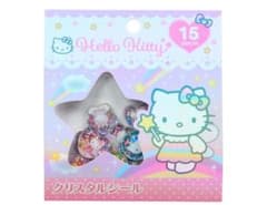 Thumbnail of Hello Kitty クリスタルシール 15ピース　おはじき　サンリオ