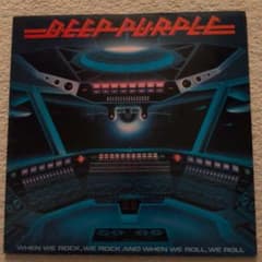 Deep Purple When We Rock LPレコード