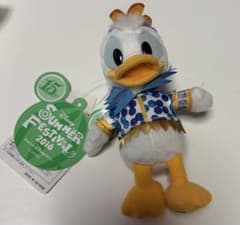 ☆タグ付き☆ 東京ディズニーリゾート ☆ ドナルド ぬいぐるみバッジ