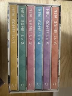 NEW GAME! Blu-ray 첫회 생산 한정판 전권 세트 수납 BOX 포함