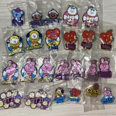 BT21 이치 반 쿠지 고무 매력 아크릴 클립