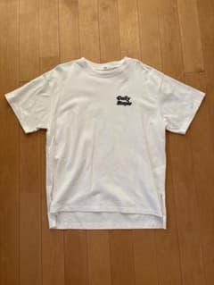 WEGO ホワイト 半袖Tシャツ バックプリントのサムネイル