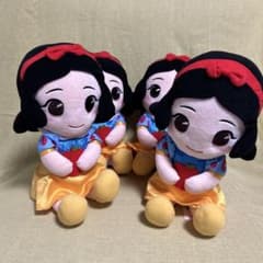 白雪姫　BIGぬいぐるみ 4個