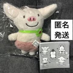 goodluck　グッドラック　童心　マスコットストラップ 童心good Luck グッドラック ぬいぐるみマスコット ぶたのピンク