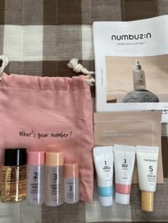 【2022年末廃棄】numbuzin サンプルセット トライアルセットのサムネイル