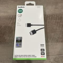 【belkin】HDMIケーブル 4K 8K対応のサムネイル