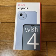１【docomo】●ブルー●SHARP AQUOS wish4 SH-52Eのサムネイル