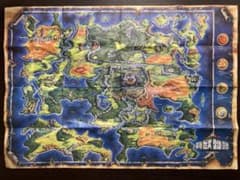貝獣物語 ファミコン マップ ポスター レトロのサムネイル
