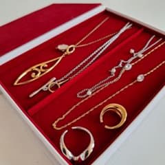 ネックレス　イヤーカフ　セットのサムネイル