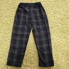 COMME CA ISM★コムサイズム キッズ 110 チェック パンツ　子供のサムネイル